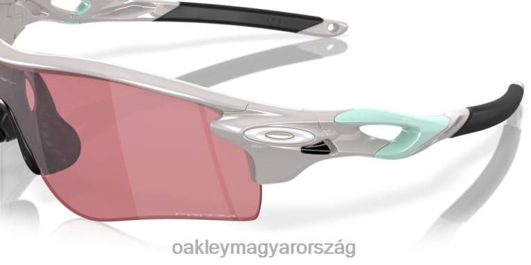 Oakley radarzár út (alacsony híd illeszkedés) 6PVBJ710 szemüveg Prim sötét golflencsék, hideg szürke kerettel