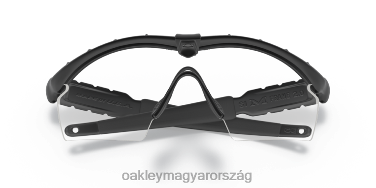 Oakley si m keret 2.0 ppe ipari 6PVBJ599 szemüveg átlátszó lencsék, matt fekete keret