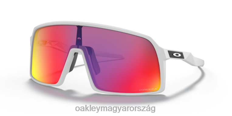 Oakley sutro (alacsony híd illeszkedés) 6PVBJ467 szemüveg prizm road lencsék, matt fehér kerettel