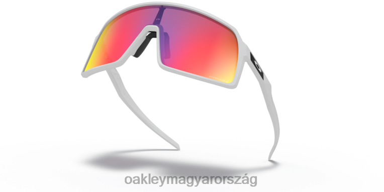 Oakley sutro (alacsony híd illeszkedés) 6PVBJ467 szemüveg prizm road lencsék, matt fehér kerettel