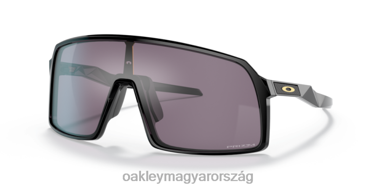 Oakley sutro (alacsony híd illeszkedés) 6PVBJ474 szemüveg prizm szürke lencsék, polírozott fekete keret