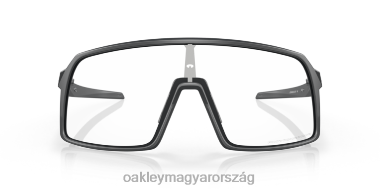 Oakley sutro (alacsony híd illeszkedés) 6PVBJ475 szemüveg átlátszó vagy fekete irídium fotokróm lencsék, matt karbon keret