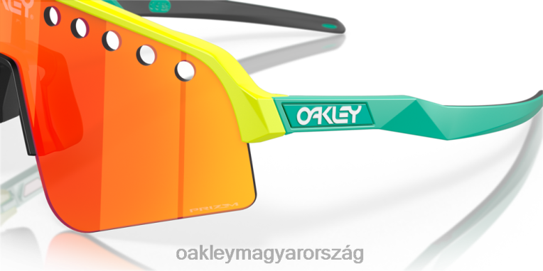 Oakley sutro lite seprő (szellőztetett) 6PVBJ233 szemüveg prizm rubin lencsék, teniszlabda sárga kerettel