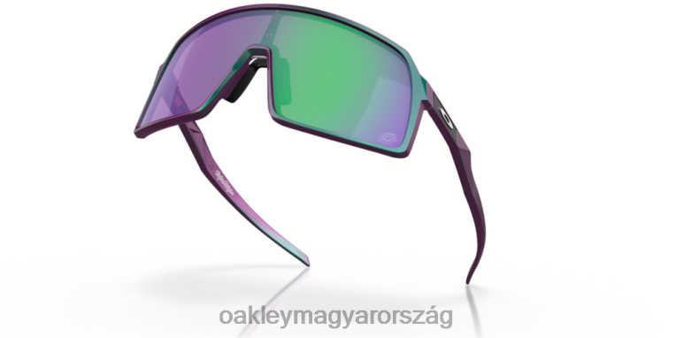 Oakley sutro troy lee designs sorozat 6PVBJ928 szemüveg prizm jade lencsék, troy lee matt lila zöld váltókeret