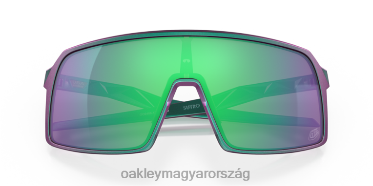 Oakley sutro troy lee designs sorozat 6PVBJ928 szemüveg prizm jade lencsék, troy lee matt lila zöld váltókeret