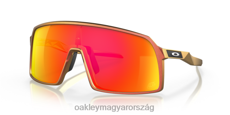 Oakley sutro troy lee designs sorozat 6PVBJ929 szemüveg prizm rubin lencsék, troy lee vörösarany váltókeret