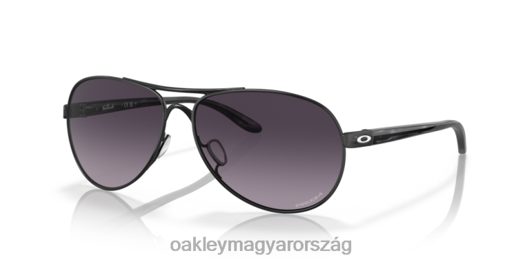 Oakley Visszacsatolás 6PVBJ488 szemüveg prizm szürke gradiens lencsék, szatén fekete kerettel