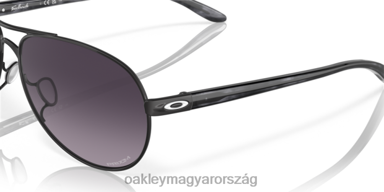 Oakley Visszacsatolás 6PVBJ488 szemüveg prizm szürke gradiens lencsék, szatén fekete kerettel