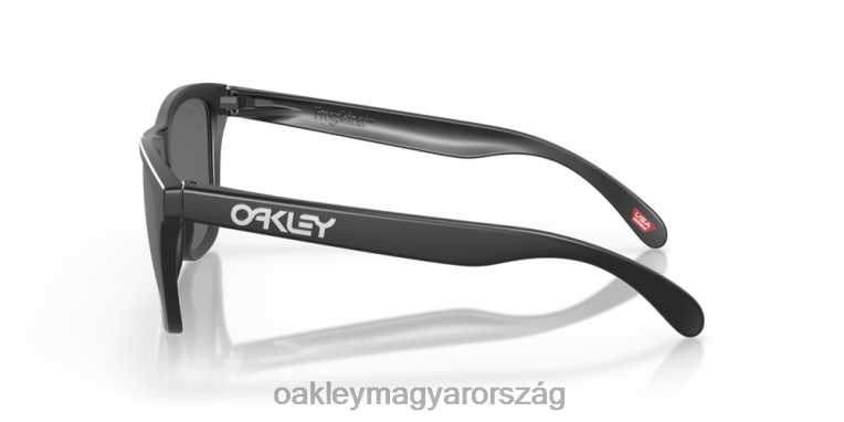Oakley békabőrök 6PVBJ112 szemüveg prizm fekete polarizált lencsék, matt fekete keret