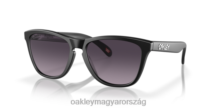 Oakley békabőrök (alacsony hídra illeszkedő) 6PVBJ819 szemüveg prizm szürke gradiens lencsék, matt fekete kerettel