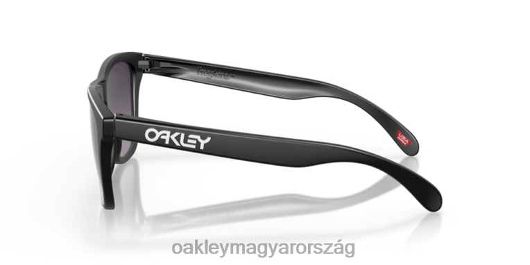 Oakley békabőrök (alacsony hídra illeszkedő) 6PVBJ819 szemüveg prizm szürke gradiens lencsék, matt fekete kerettel