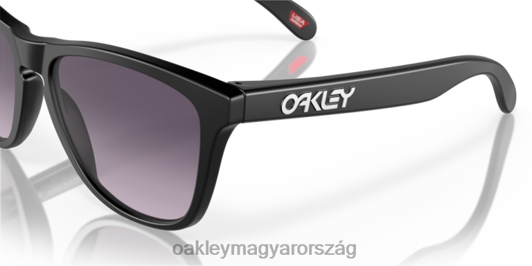 Oakley békabőrök (alacsony hídra illeszkedő) 6PVBJ819 szemüveg prizm szürke gradiens lencsék, matt fekete kerettel
