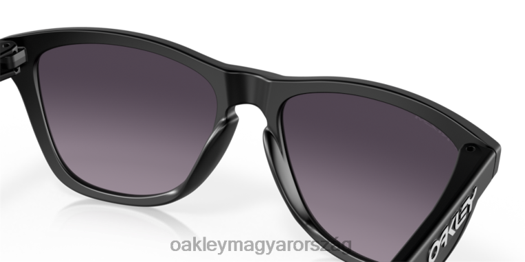 Oakley békabőrök (alacsony hídra illeszkedő) 6PVBJ819 szemüveg prizm szürke gradiens lencsék, matt fekete kerettel