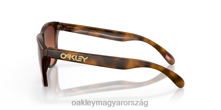 Oakley békabőrök (alacsony hídra illeszkedő) 6PVBJ820 szemüveg prizm barna gradiens lencsék, matt barna teknős váz