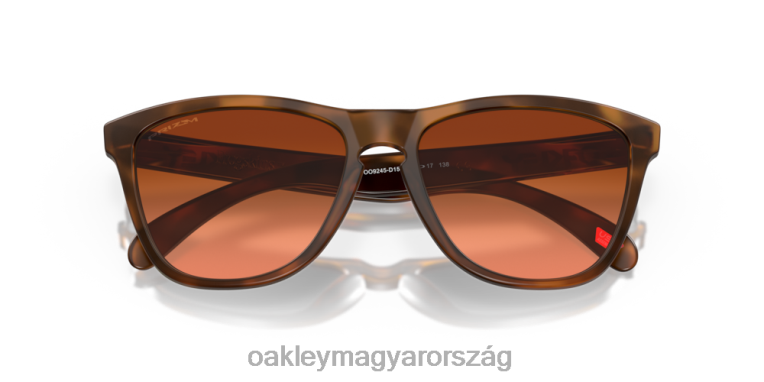 Oakley békabőrök (alacsony hídra illeszkedő) 6PVBJ820 szemüveg prizm barna gradiens lencsék, matt barna teknős váz