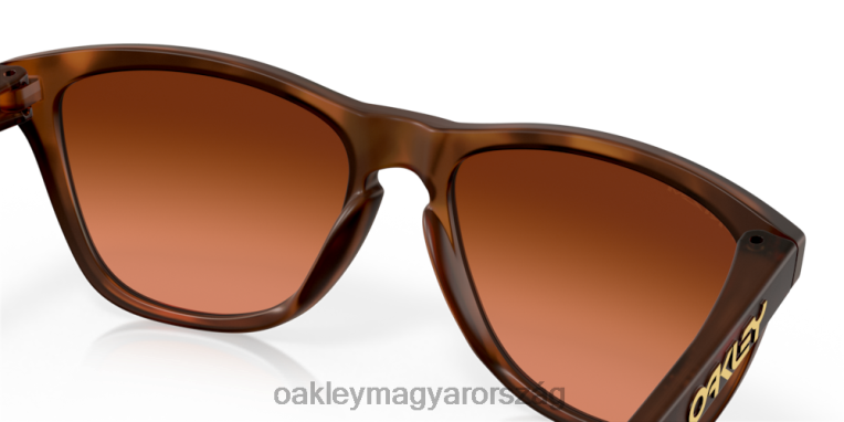 Oakley békabőrök (alacsony hídra illeszkedő) 6PVBJ820 szemüveg prizm barna gradiens lencsék, matt barna teknős váz