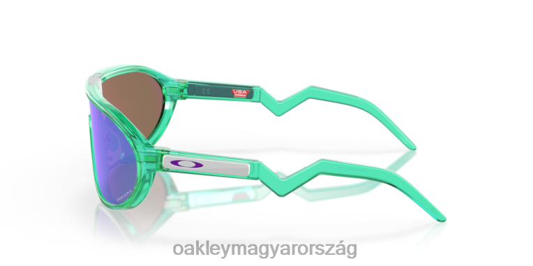 Oakley cmdn 6PVBJ1024 szemüveg prizm lila lencsék, áttetsző celeste keret