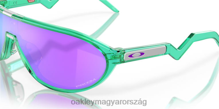 Oakley cmdn 6PVBJ1024 szemüveg prizm lila lencsék, áttetsző celeste keret