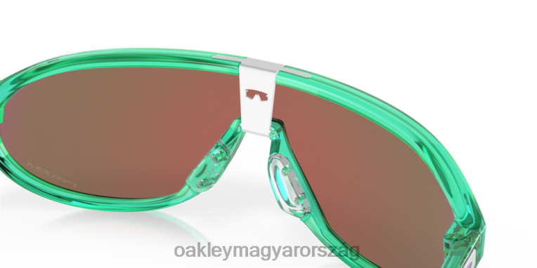 Oakley cmdn 6PVBJ1024 szemüveg prizm lila lencsék, áttetsző celeste keret