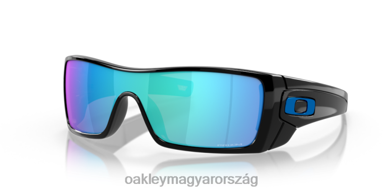 Oakley denevérfarkas 6PVBJ492 szemüveg prizm zafír lencsék, polírozott fekete keret