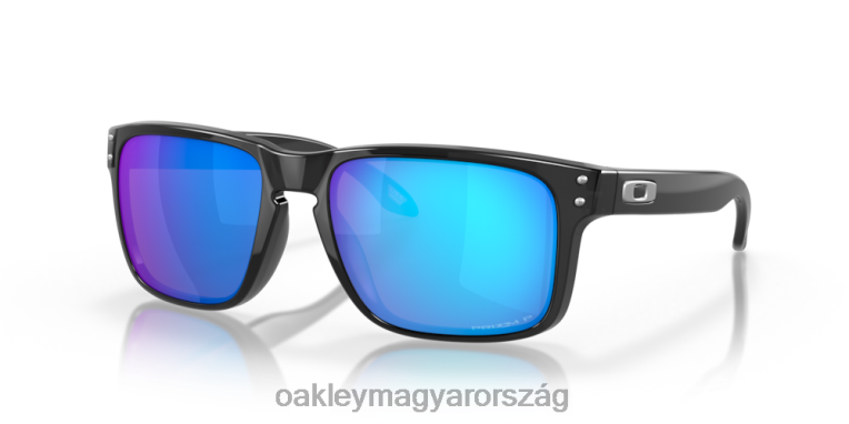 Oakley holbrook 6PVBJ73 szemüveg prizm zafír polarizált lencsék, fekete tinta kerettel