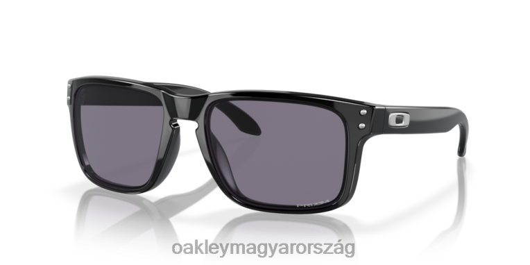 Oakley holbrook (alacsony hídra illeszkedő) 6PVBJ791 szemüveg prizm szürke lencsék, polírozott fekete keret
