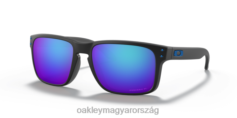 Oakley holbrook (alacsony hídra illeszkedő) 6PVBJ793 szemüveg prizm zafír polarizált lencsék, matt fekete kerettel