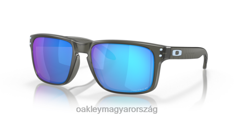 Oakley holbrook (alacsony hídra illeszkedő) bekerít gyűjtemény 6PVBJ802 szemüveg prizm zafír polarizált lencsék, matt szürke füstkerettel