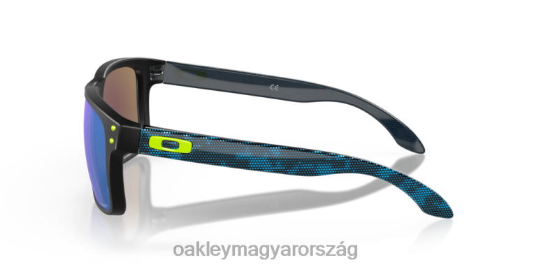 Oakley holbrook (low bridge fit) nagy felbontású gyűjtemény 6PVBJ804 szemüveg prizm zafír lencsék, polírozott fekete keret