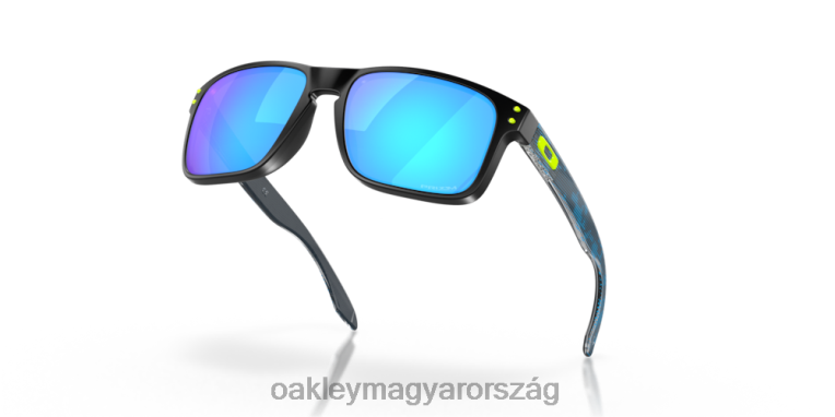 Oakley holbrook (low bridge fit) nagy felbontású gyűjtemény 6PVBJ804 szemüveg prizm zafír lencsék, polírozott fekete keret