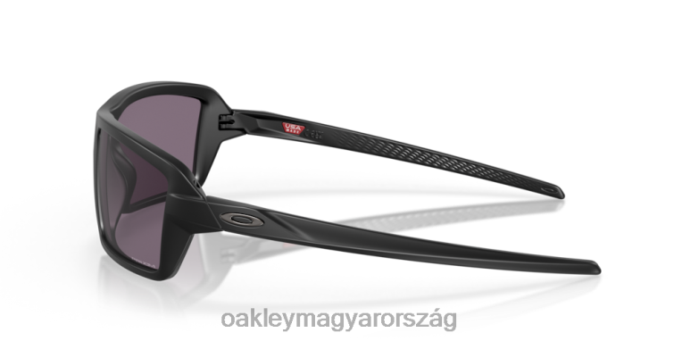 Oakley kábelek 6PVBJ665 szemüveg prizm szürke lencsék, matt fekete keret