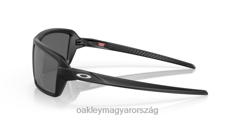Oakley kábelek 6PVBJ666 szemüveg prizm fekete polarizált lencsék, matt fekete keret