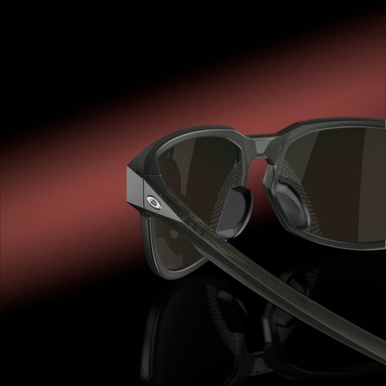 Oakley kaast 6PVBJ751 szemüveg prizm rubin lencsék, matt szürke füstkerettel