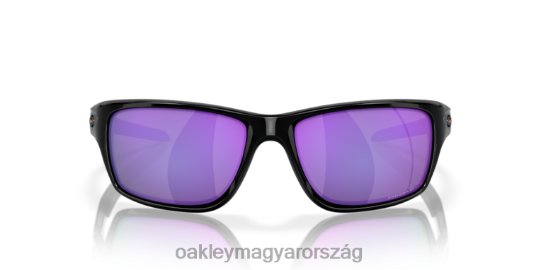 Oakley kantin 6PVBJ746 szemüveg lila irídium polarizált lencsék, polírozott fekete keret