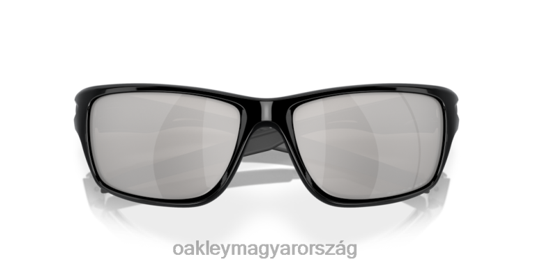 Oakley kantin 6PVBJ747 szemüveg króm irídium polarizált lencsék, polírozott fekete keret
