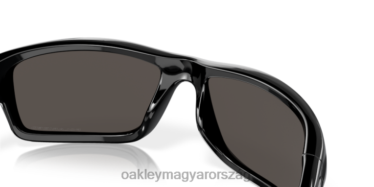 Oakley kantin 6PVBJ747 szemüveg króm irídium polarizált lencsék, polírozott fekete keret