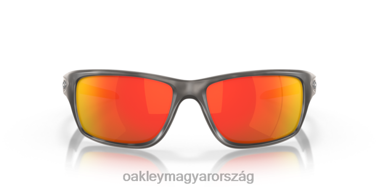Oakley kantin 6PVBJ748 szemüveg rubin irídium polarizált lencsék, matt fekete teknős keret