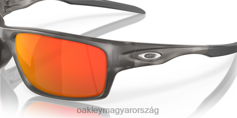 Oakley kantin 6PVBJ748 szemüveg rubin irídium polarizált lencsék, matt fekete teknős keret