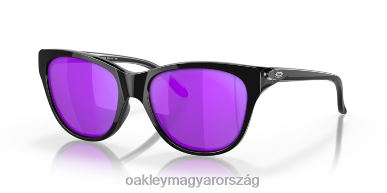 Oakley kitart 6PVBJ914 szemüveg lila irídium polarizált lencsék, polírozott fekete keret