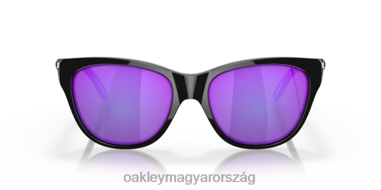 Oakley kitart 6PVBJ914 szemüveg lila irídium polarizált lencsék, polírozott fekete keret