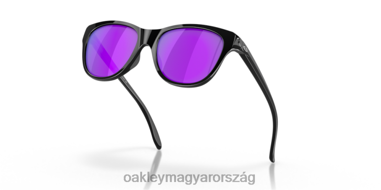 Oakley kitart 6PVBJ914 szemüveg lila irídium polarizált lencsék, polírozott fekete keret