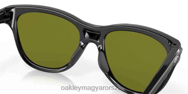 Oakley kitart 6PVBJ914 szemüveg lila irídium polarizált lencsék, polírozott fekete keret