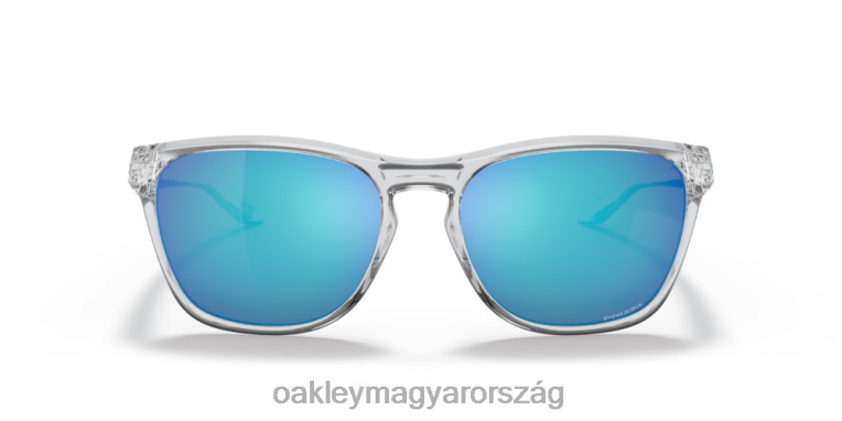 Oakley manorburn 6PVBJ1093 szemüveg prizm zafír lencsék, polírozott átlátszó keret