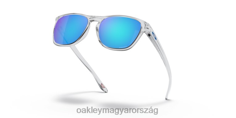 Oakley manorburn 6PVBJ1093 szemüveg prizm zafír lencsék, polírozott átlátszó keret