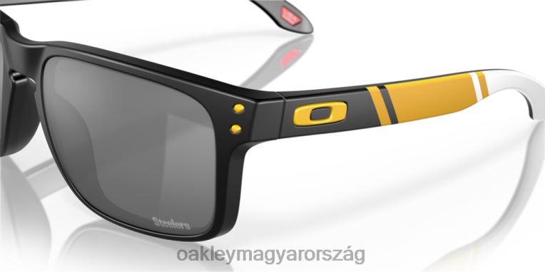 Oakley pittsburgh steelers holbrook 6PVBJ649 szemüveg prizm fekete lencsék, matt fekete keret