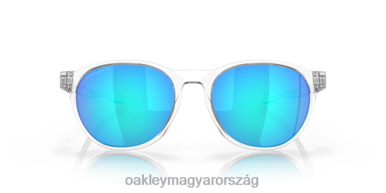 Oakley reedmace (alacsony hídra illeszkedő) 6PVBJ663 szemüveg prizm zafír polarizált lencsék, átlátszó kerettel