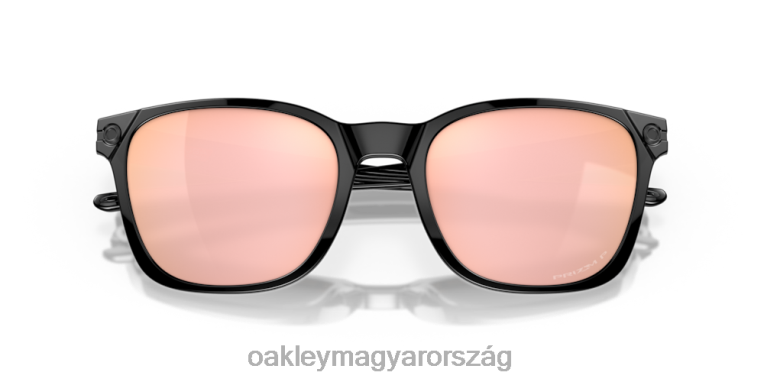 Oakley sugárzó 6PVBJ577 szemüveg prizm rose gold polarizált lencsék, polírozott fekete keret