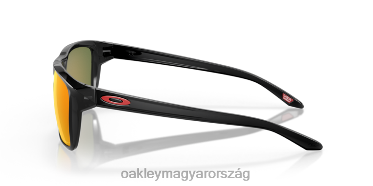 Oakley sylas 6PVBJ327 szemüveg prizm rubin polarizált lencsék, fekete tinta kerettel