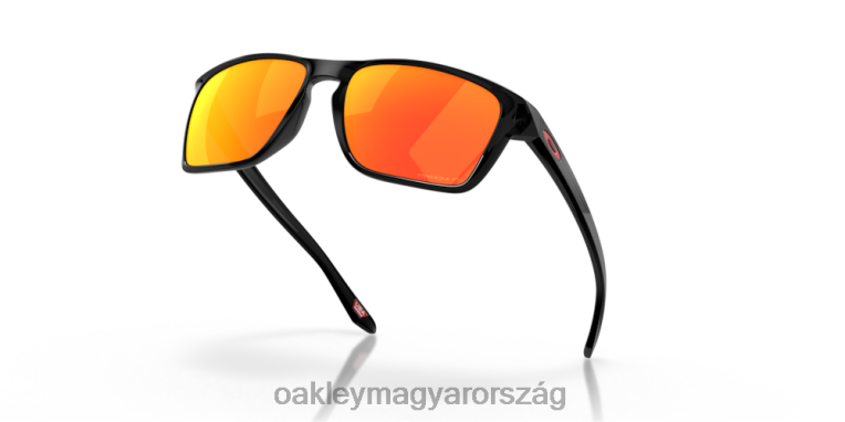 Oakley sylas 6PVBJ327 szemüveg prizm rubin polarizált lencsék, fekete tinta kerettel