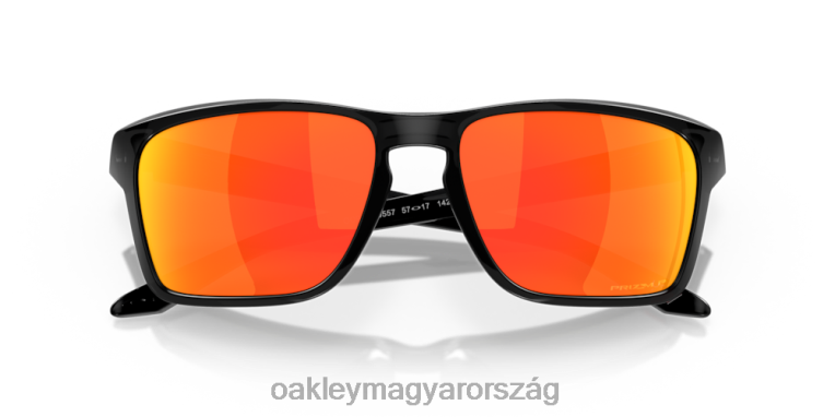 Oakley sylas 6PVBJ327 szemüveg prizm rubin polarizált lencsék, fekete tinta kerettel